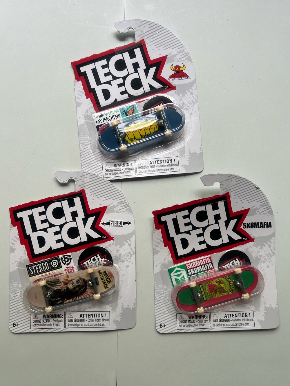 Tech Deck Blind Skateboards
Lot of 3
